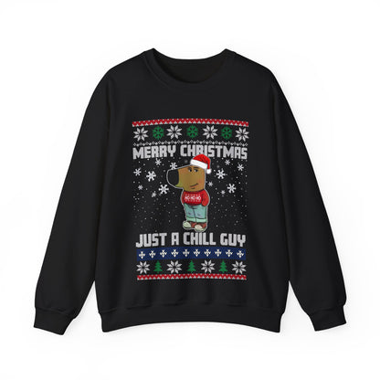 Merry Christmas Just A Chill Guy Sweatshirt