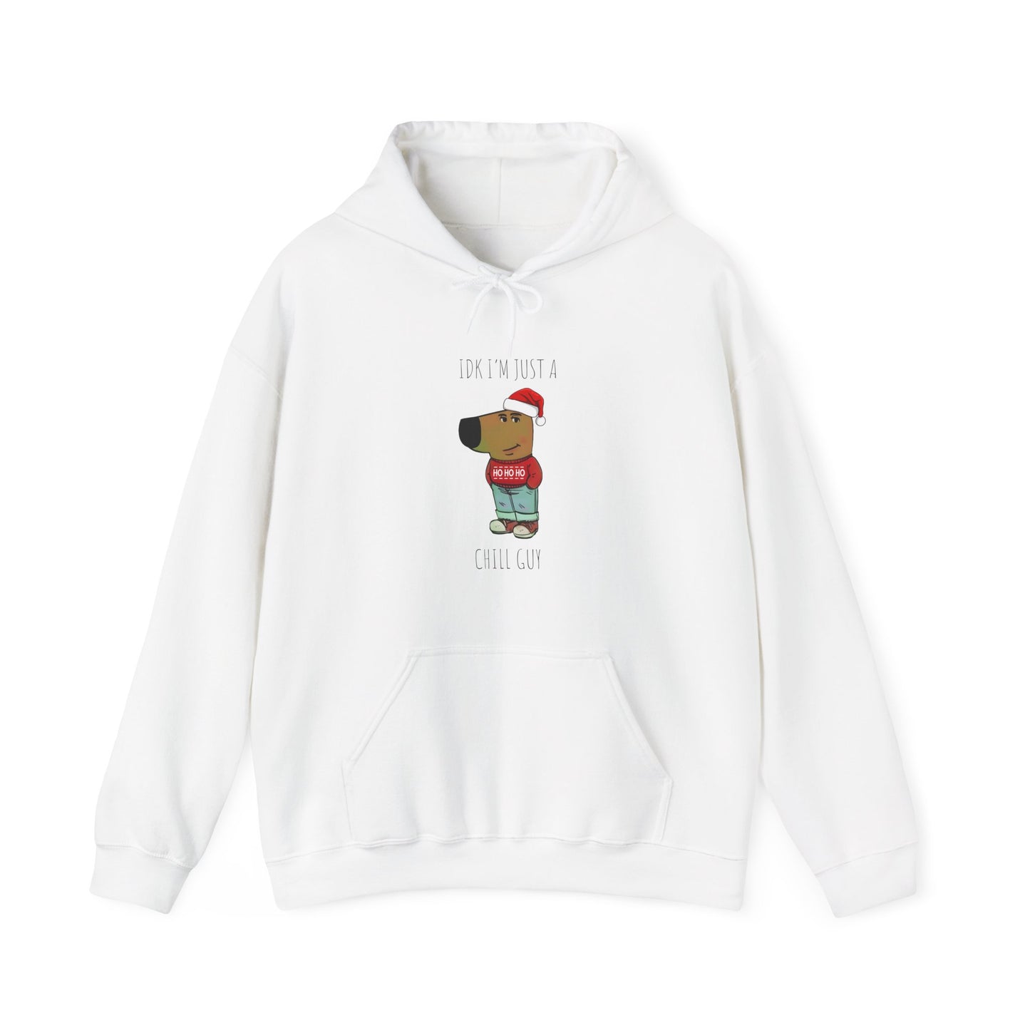 Idk I'm Just A Chill Guy Hoodie | Christmas Edition