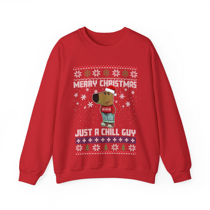 Merry Christmas Just A Chill Guy Sweatshirt