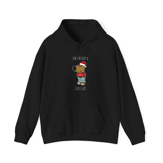 Idk I'm Just A Chill Guy Hoodie | Christmas Edition